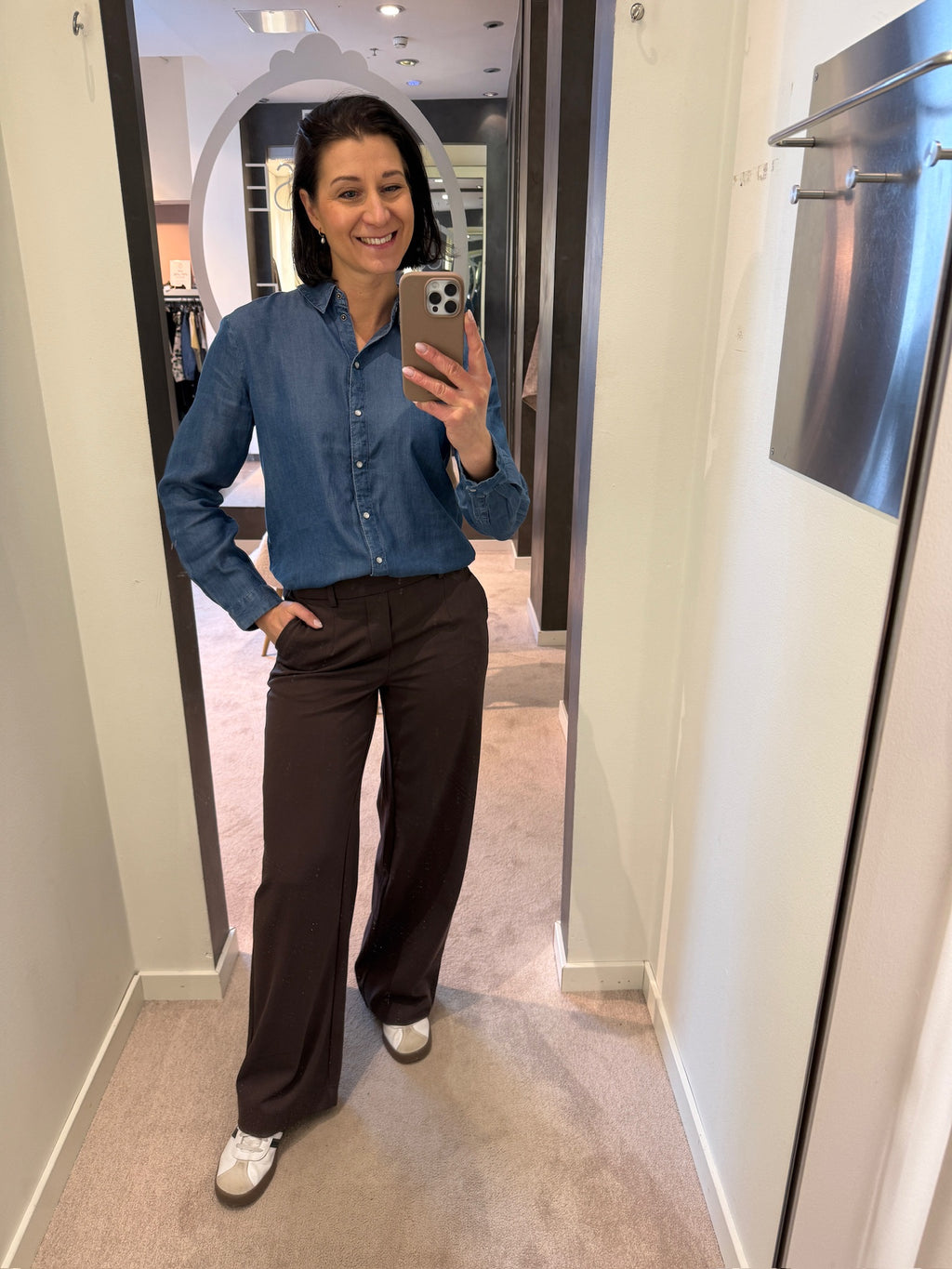 JDYJASPER L/S SHIRT MEDIUM BLUE DENIM