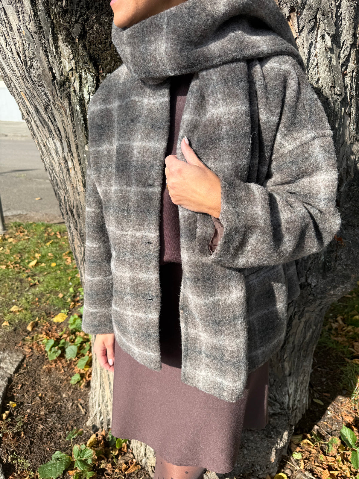 OBJMAISE L/S SCARF JACKET