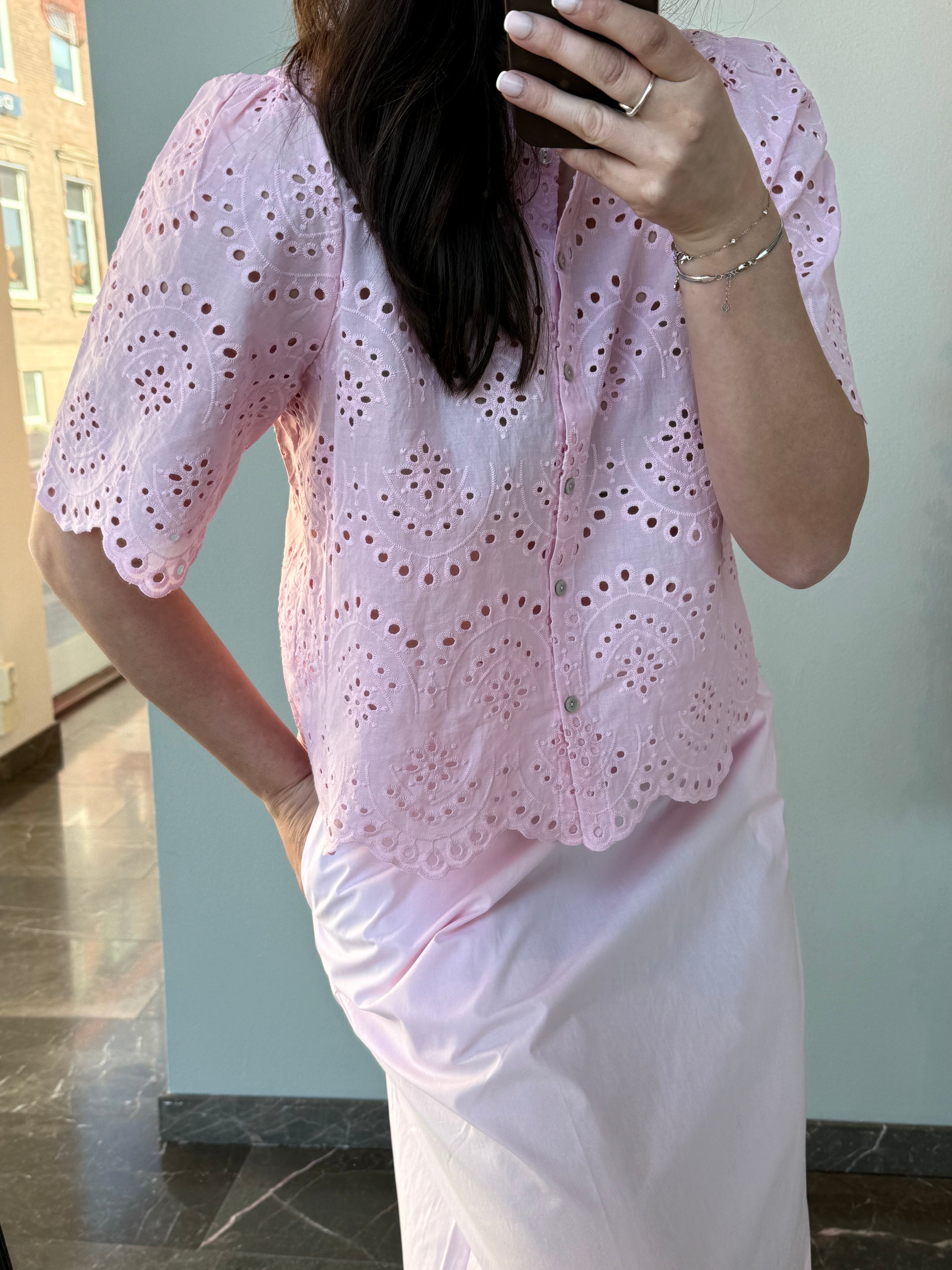 ONLVALAIS S/S SHIRT PINK