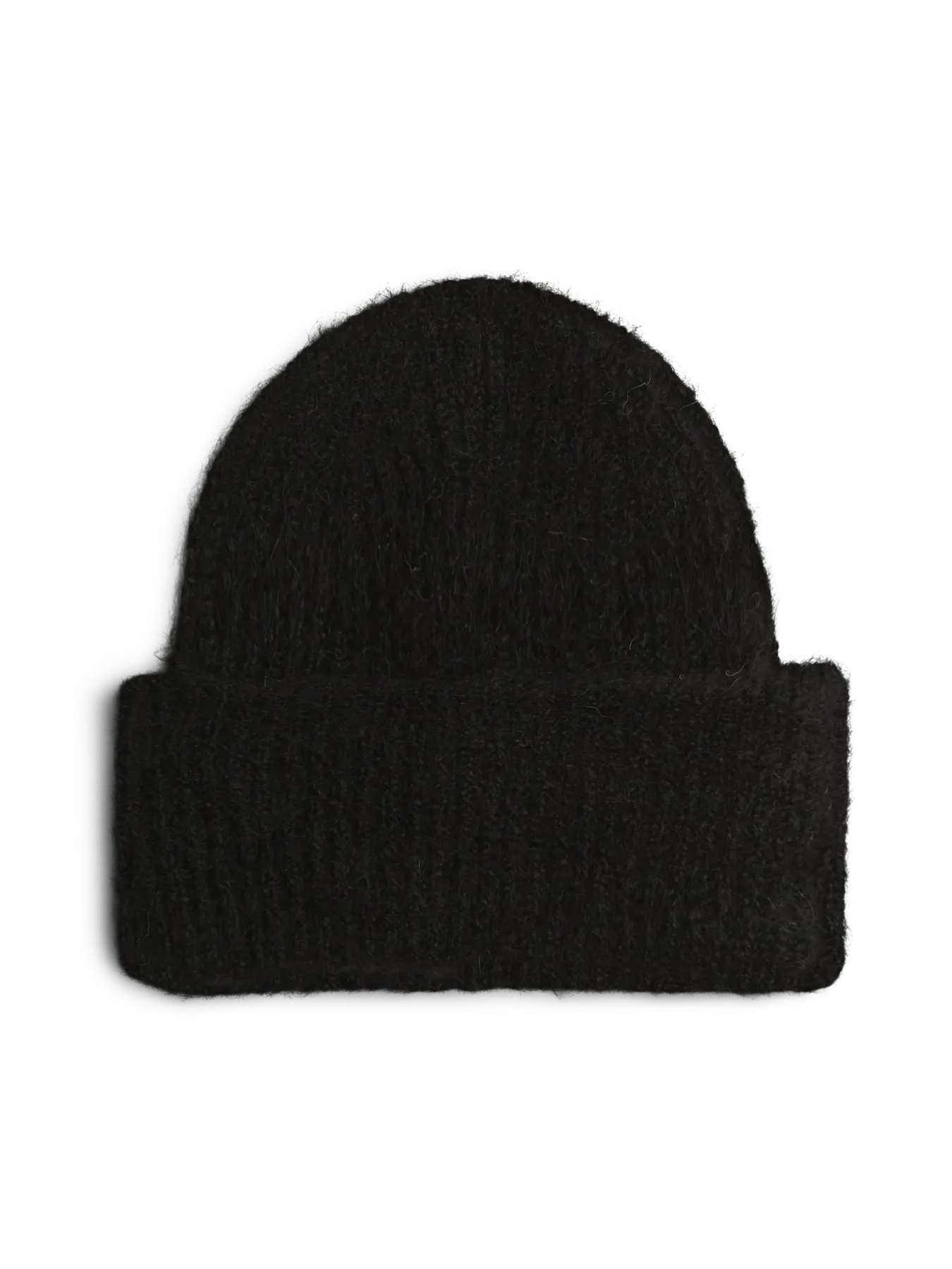 PCBERA ALPACA BLEND HOOD BLACK