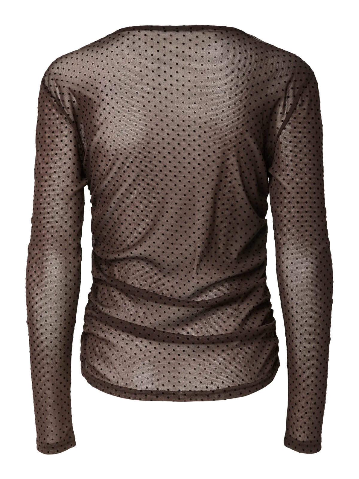 PCBOBO LS MESH ROUCHING TOP HOT FUDGE