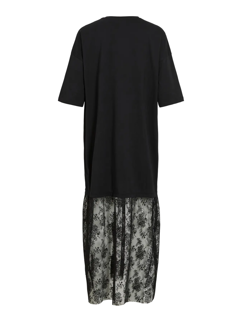 VIKATA S/S OVERSIZE LACE DRESS