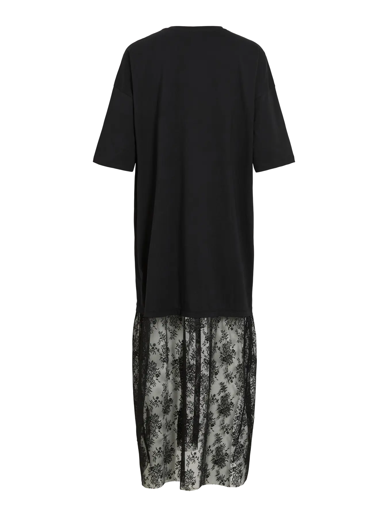 VIKATA S/S OVERSIZE LACE DRESS