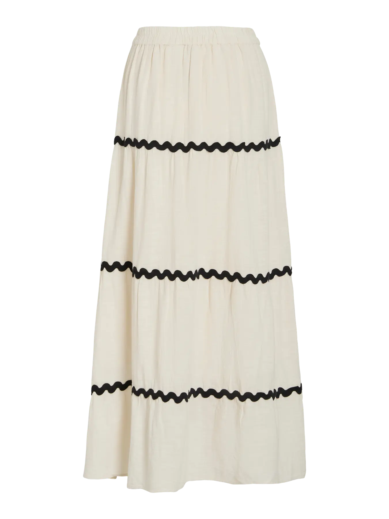 VIMANDA WAVY HW MAXI SKIRT