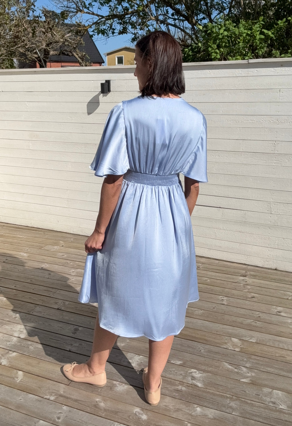 GISELA SHORT DRESS- SKYWAY