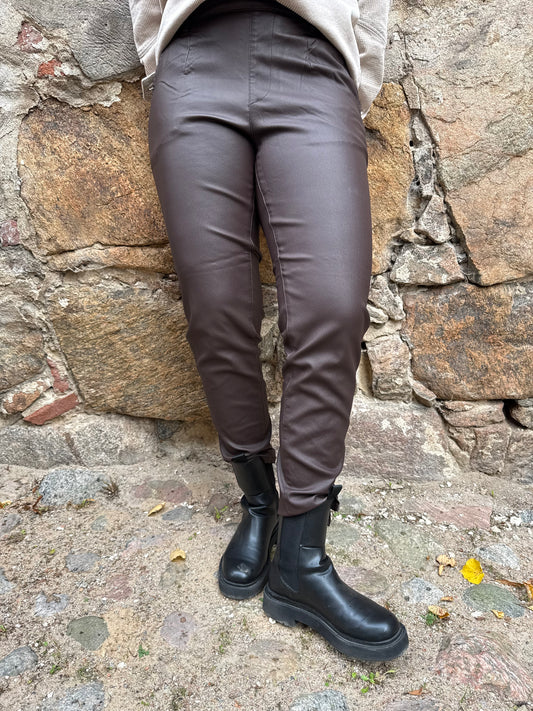 OBJBELLE LISA COATED SEAL BROWN