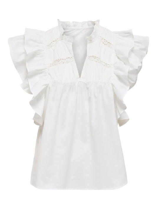 ONLSUNNY  FRILL TOP