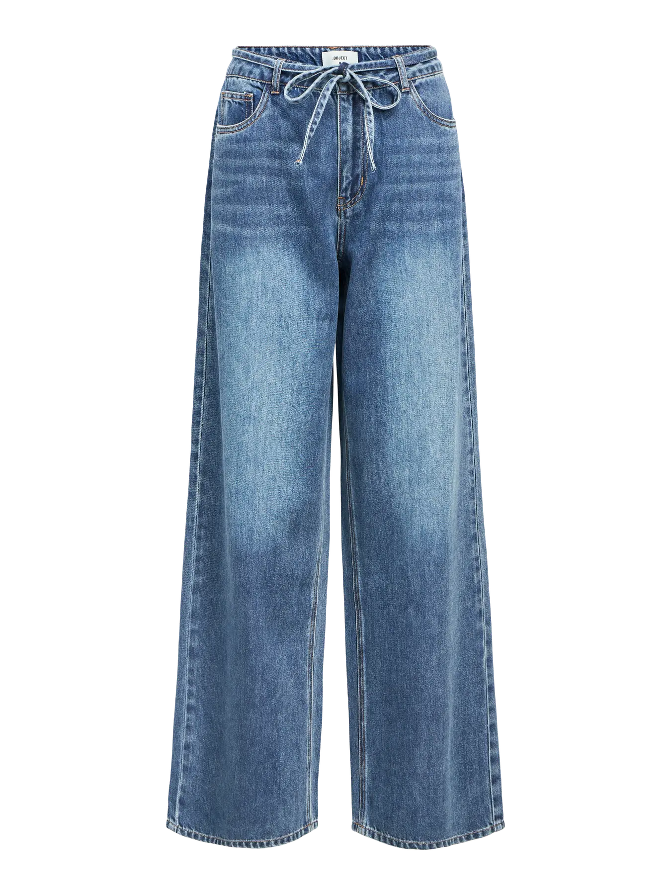 OBJROSIE MW WIDE JEANS MBD