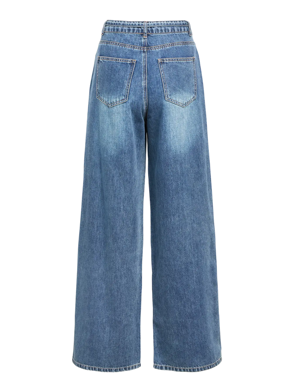 OBJROSIE MW WIDE JEANS MBD