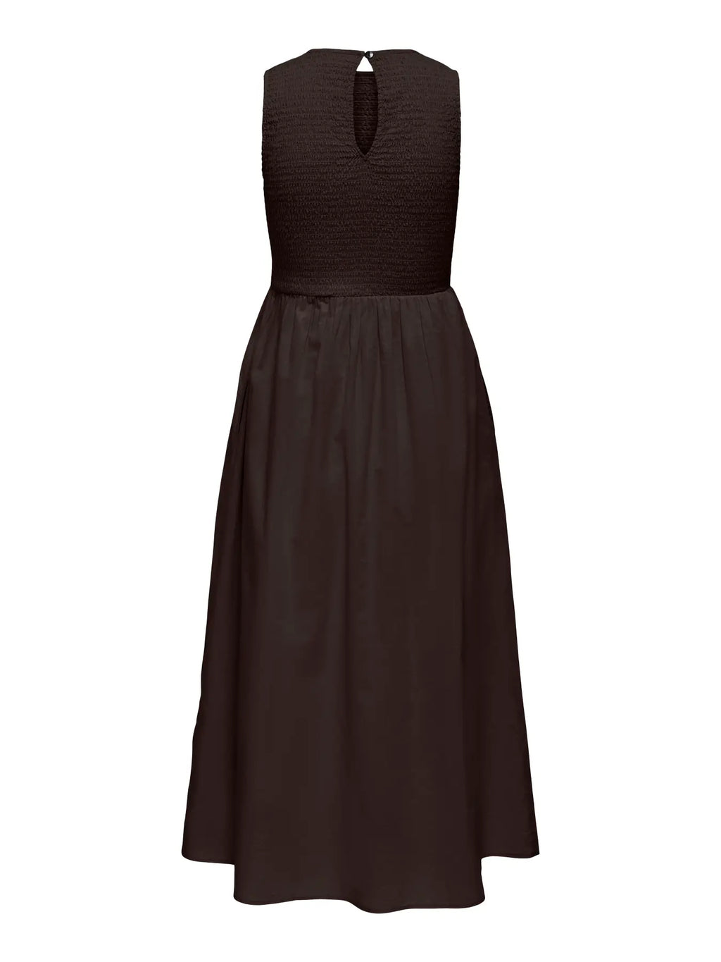 JDYDIEGO S/L SMOCK MIDI DRESS CHOCOLATE TORTE