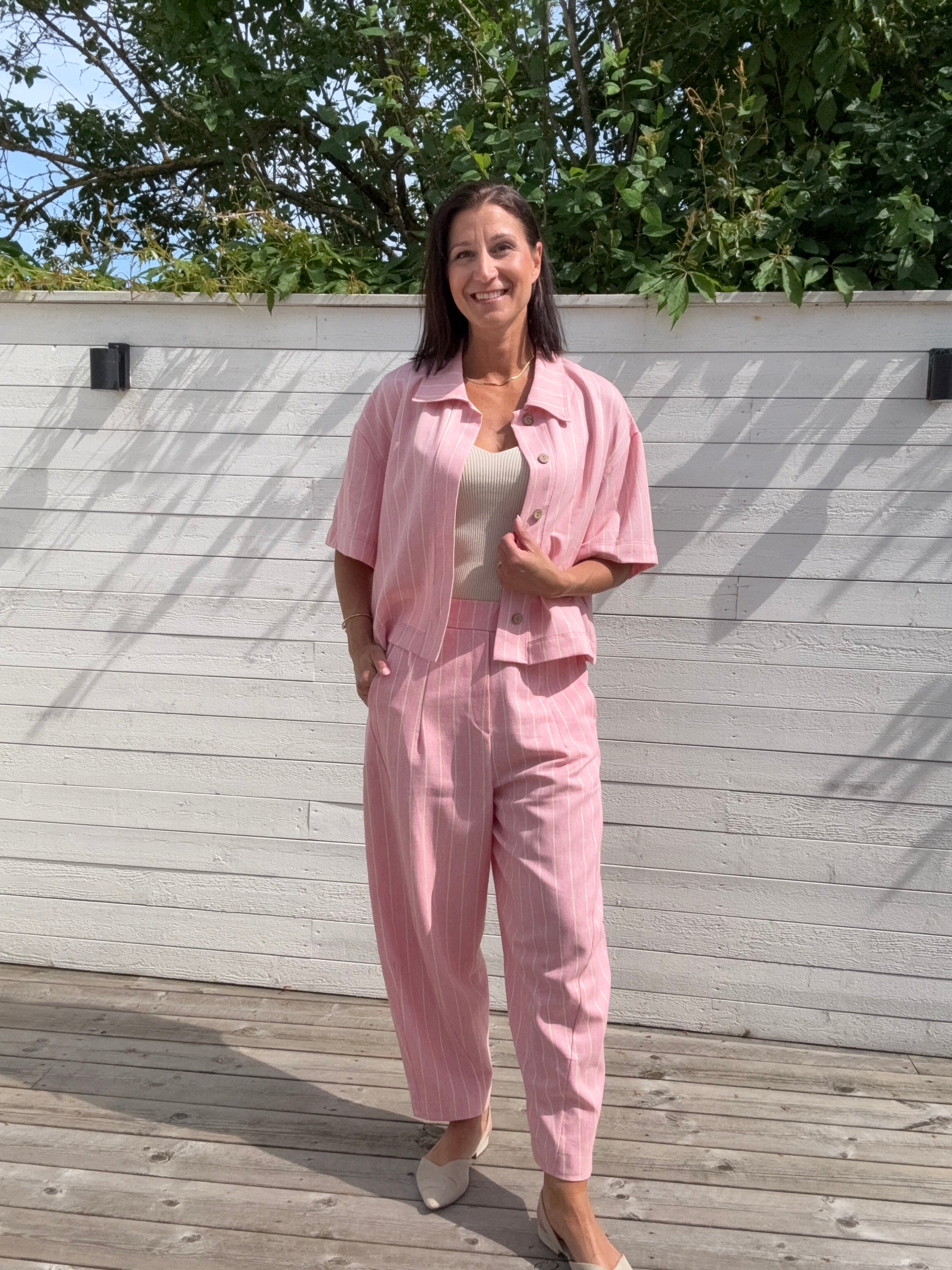 GENNA PANTS- PINK