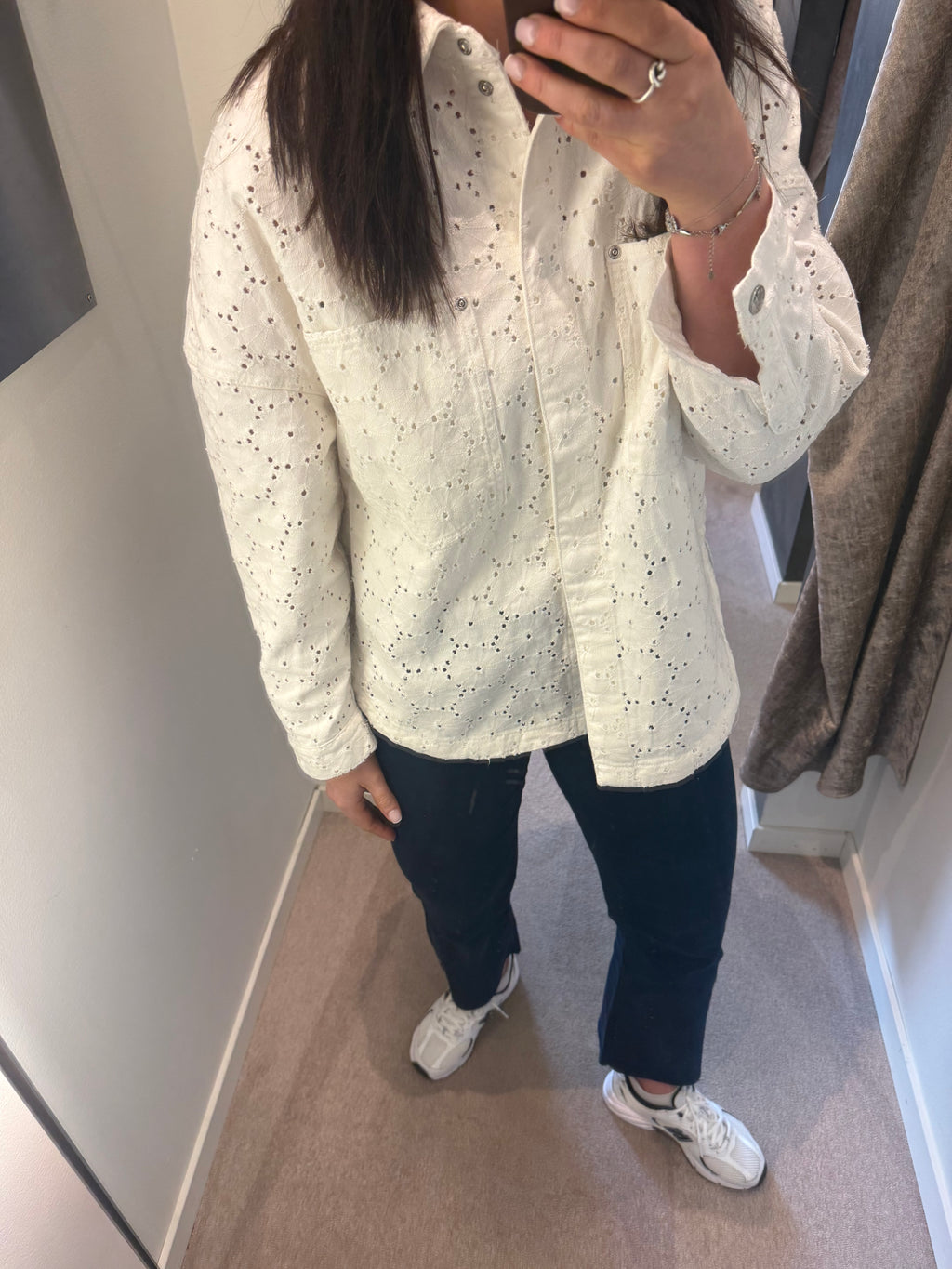 ONLJANINE-FIO L/S ANGLAISE SHACKET