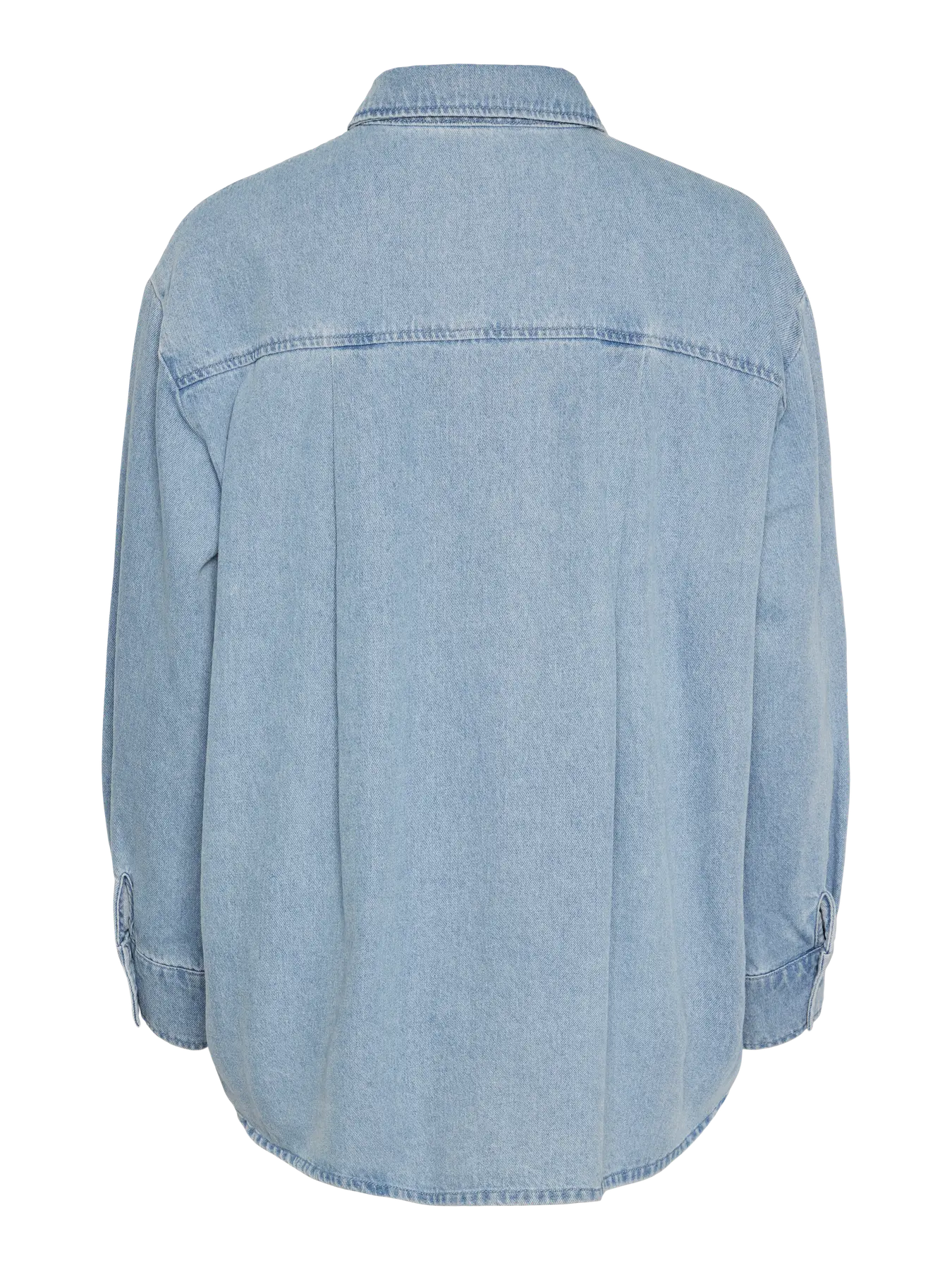 PCMAISIE LS DENIM SHIRT LBD