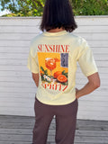 VMPAULINA THEA SS T-SHIRT SUNSHINE SPRITZ