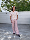 ELLA-PA54 MAUVE MELANGE