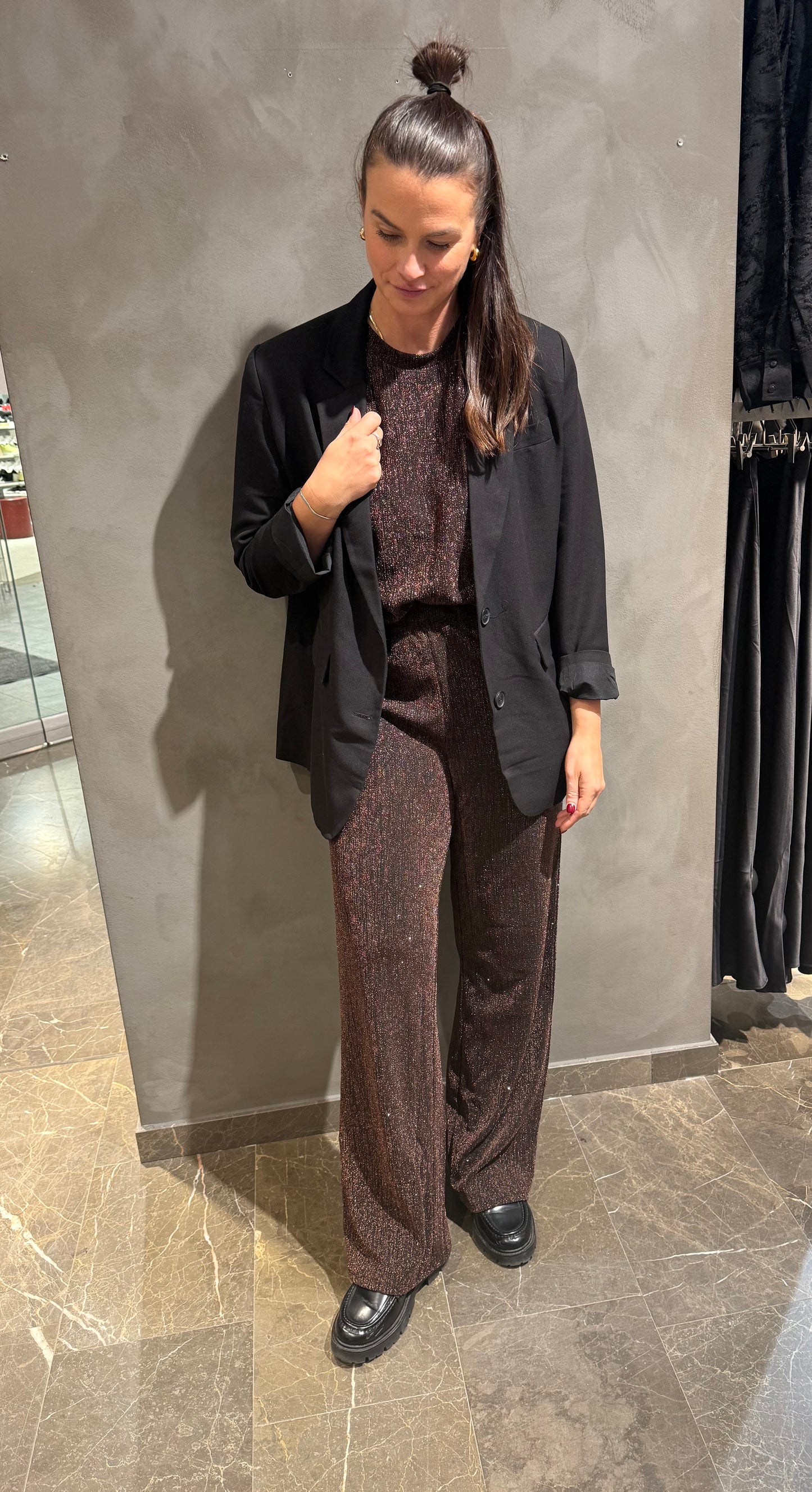 PCMAEVE HW WIDE PANTS