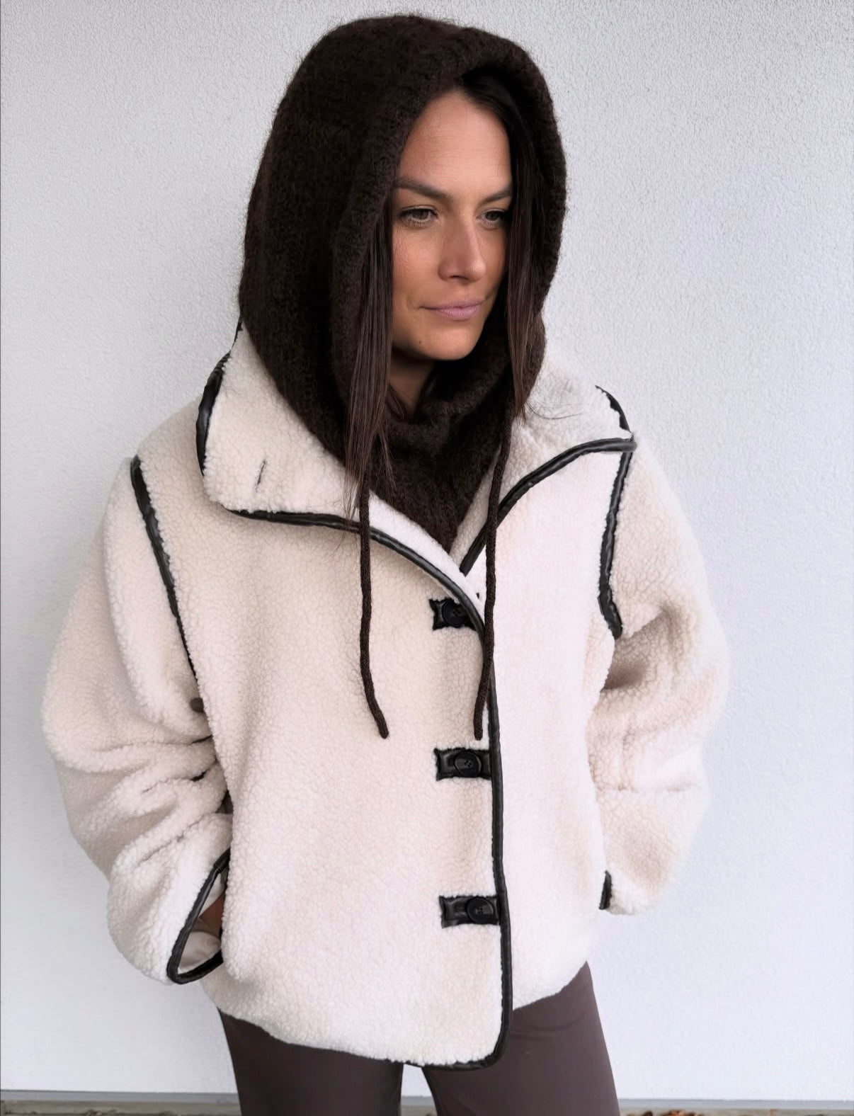 PCNAMBI BALACLAVA HOT FUDGE