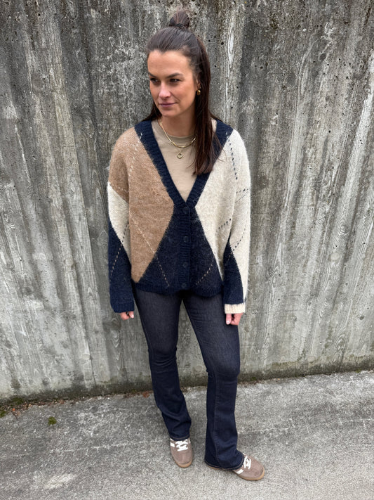 ONLNOEME JQ LS CARDI V-NECK