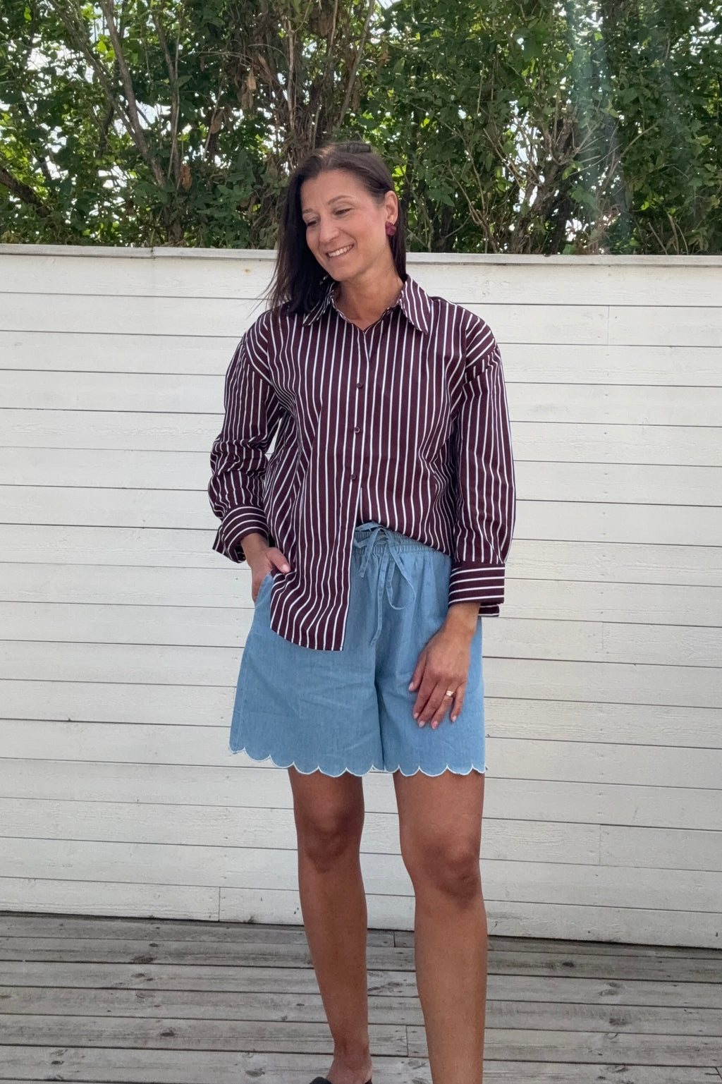 JDYSERENA L/S SHIRT PORT ROYAL