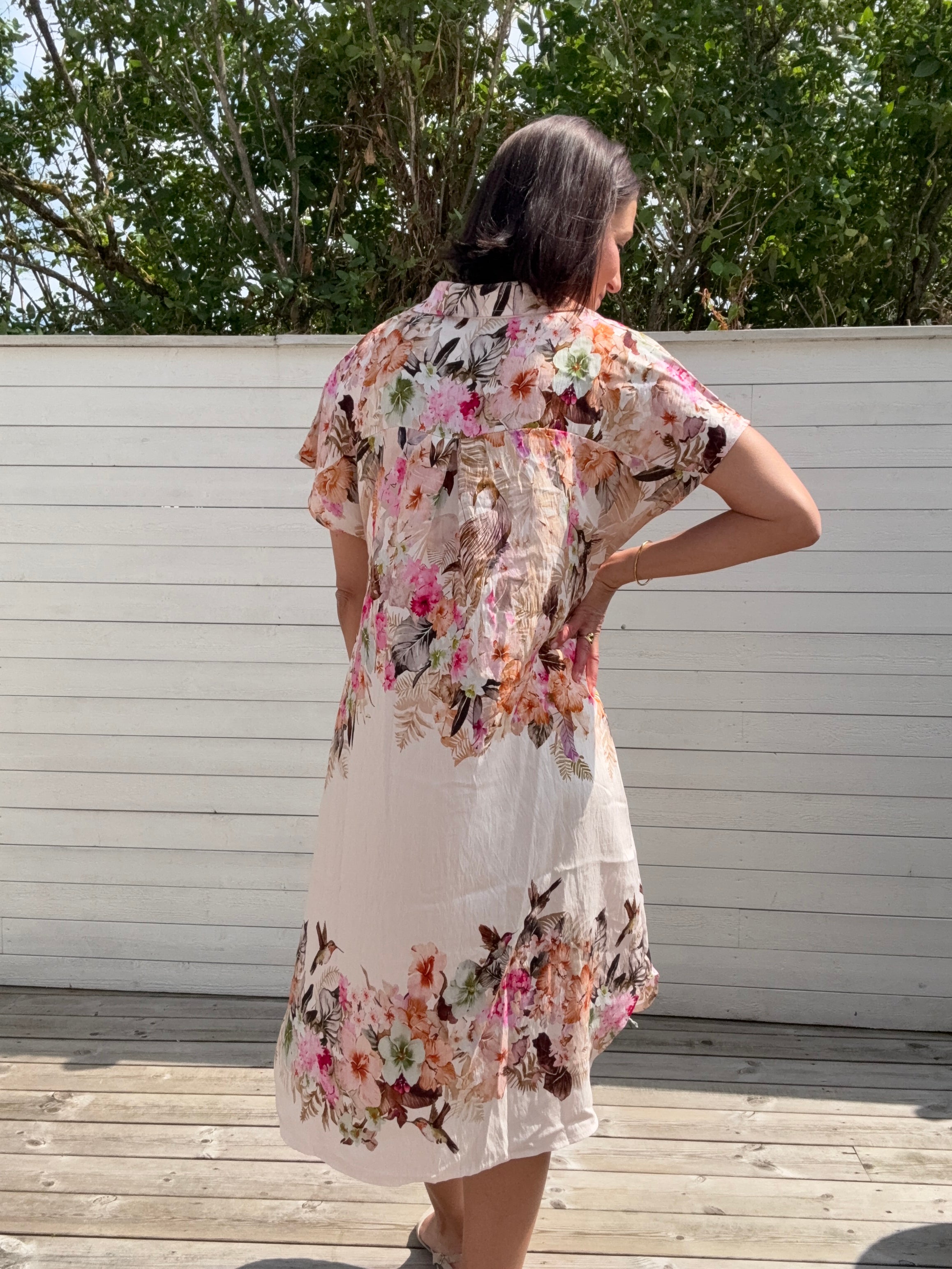FELISA DRESS 7357 CAMEL