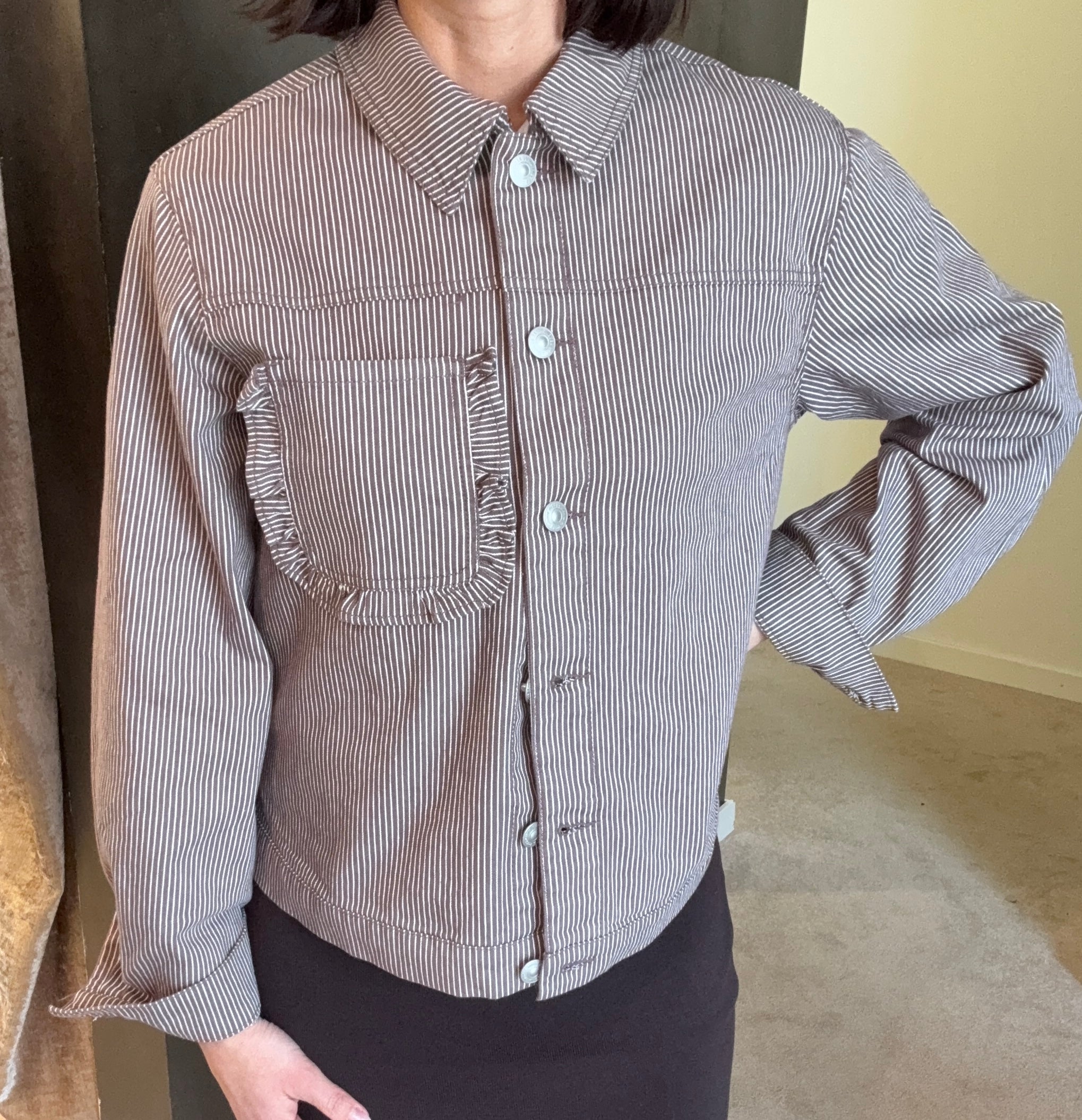 PCBILLO LS DENIM JACKET