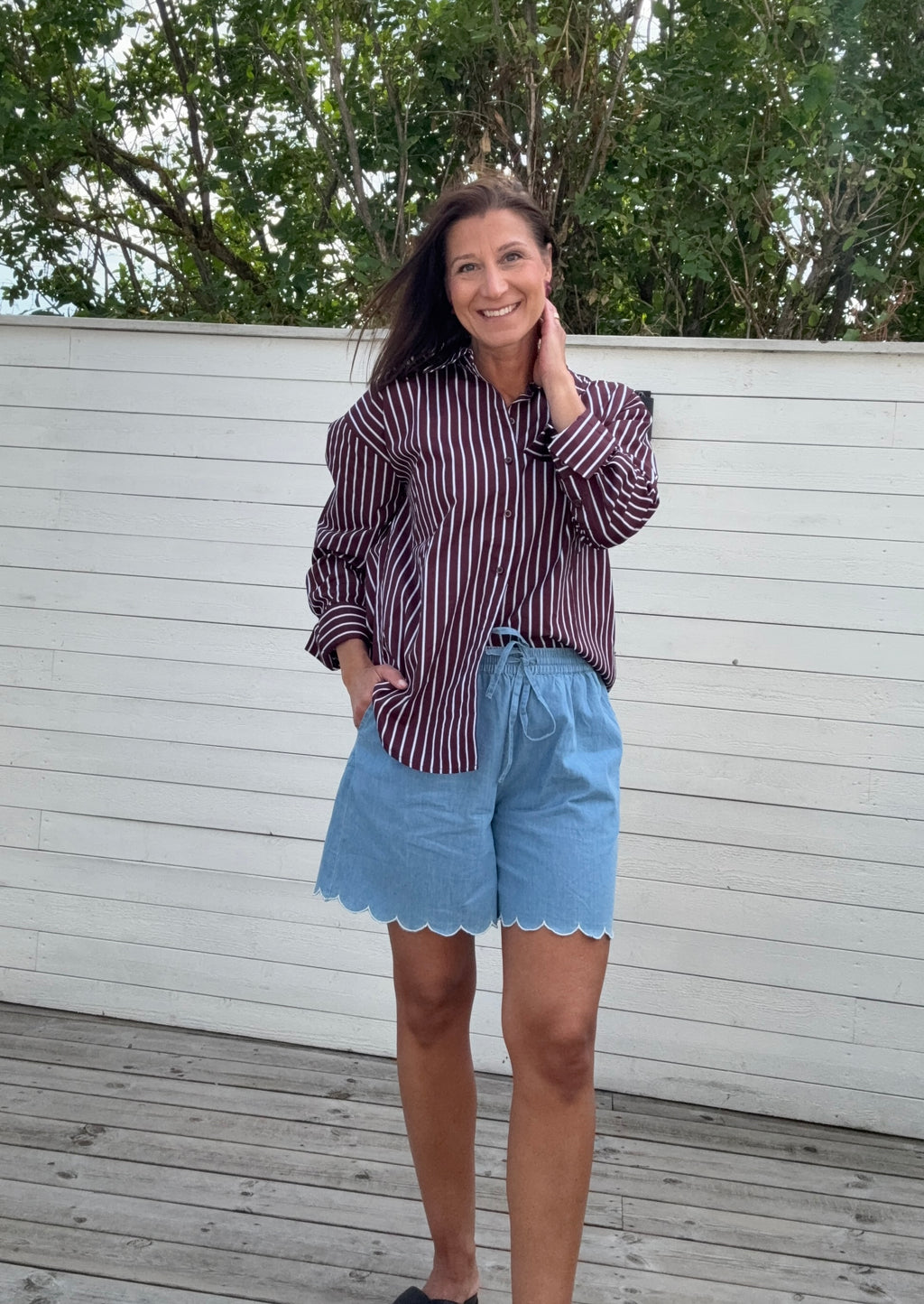 JDYSERENA L/S SHIRT PORT ROYAL