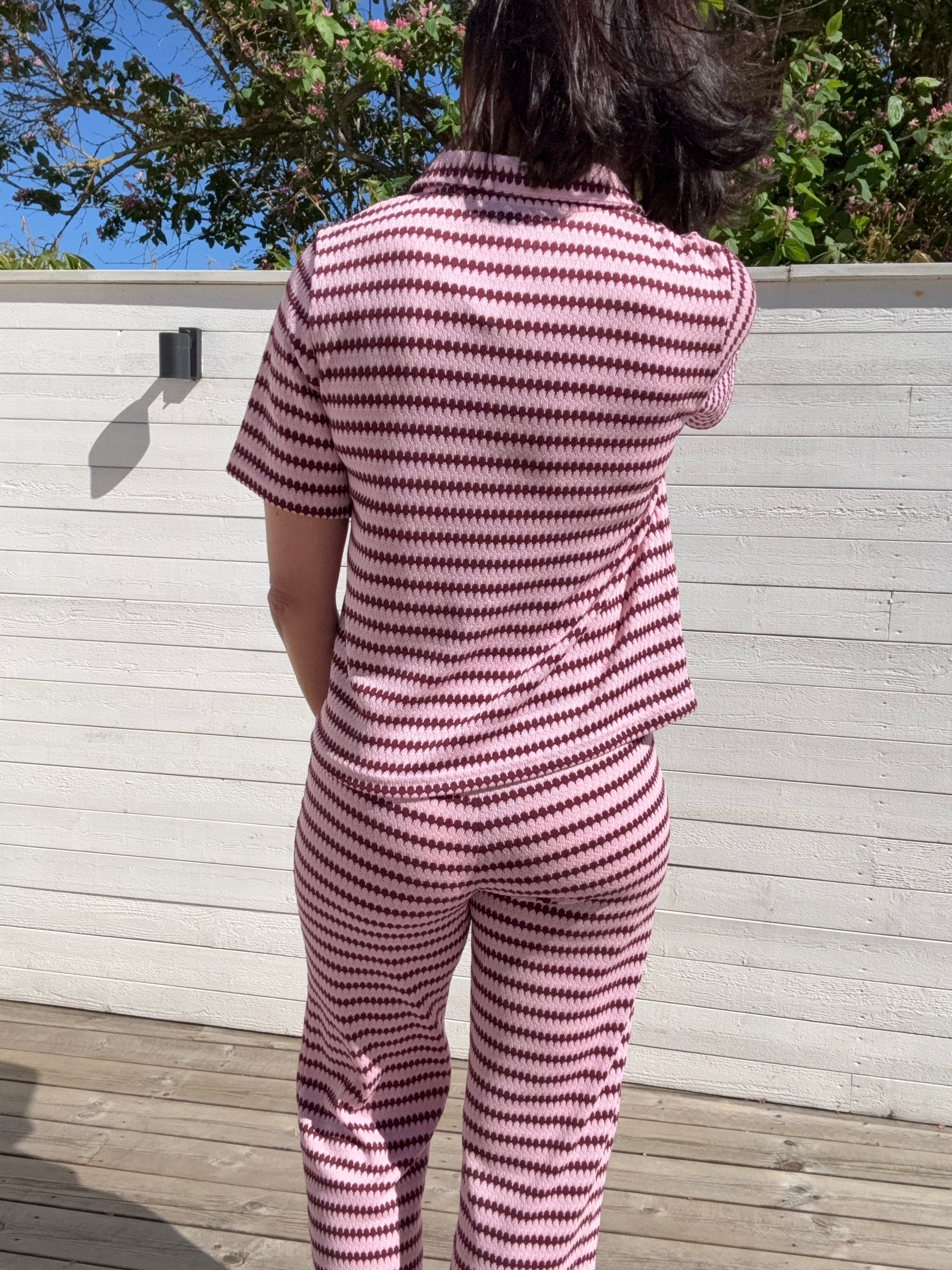 PCJEYA SS V-NECK POLO