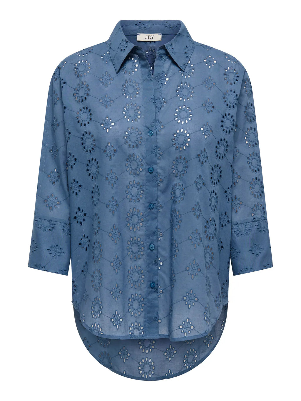 JDYTALLIE 3/4 LONG SHIRT VINTAGE INDIGO