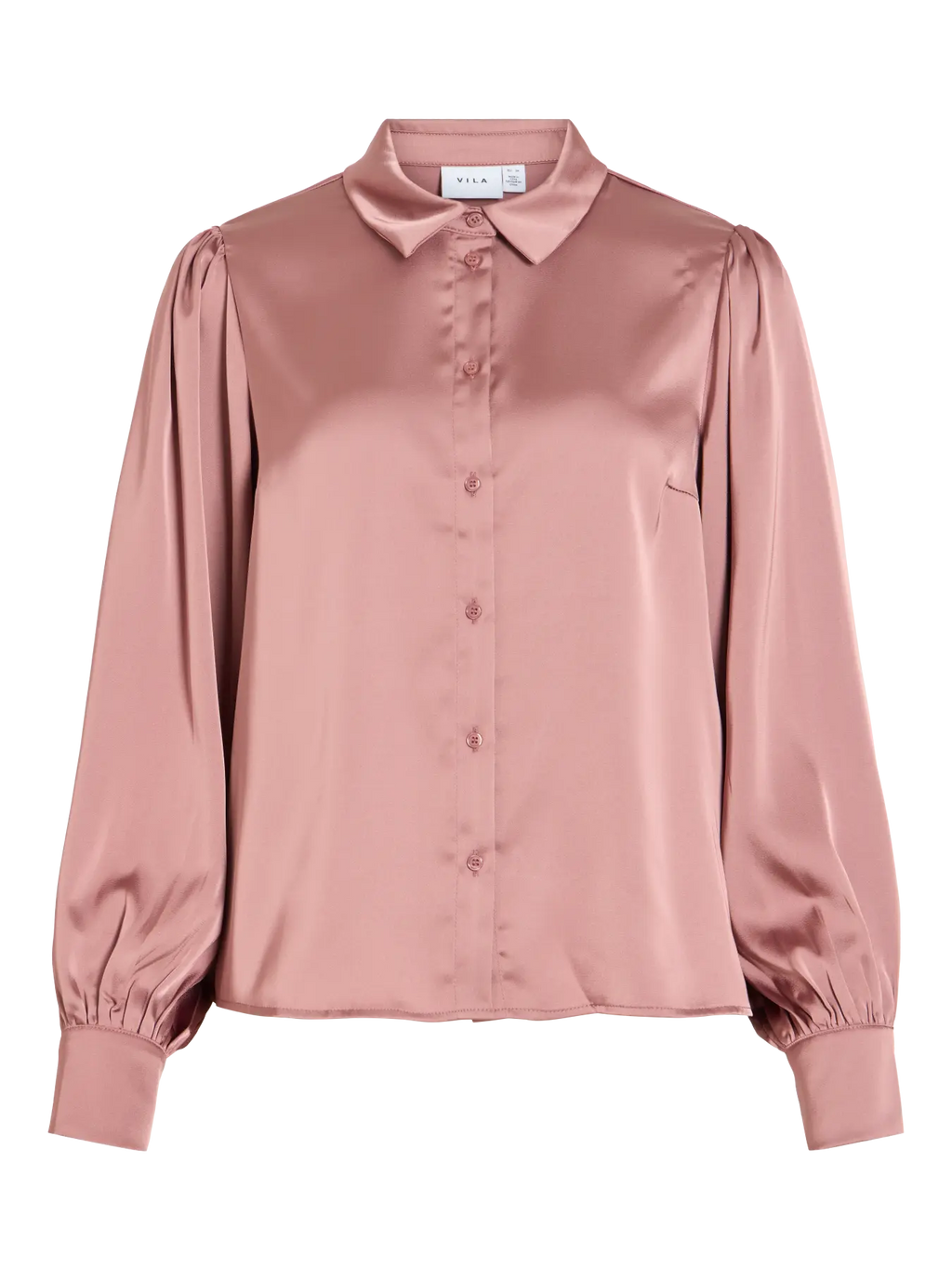 VIENNA RAVENNA L/S BALLOON SHIRT NOSTALGIA ROSE