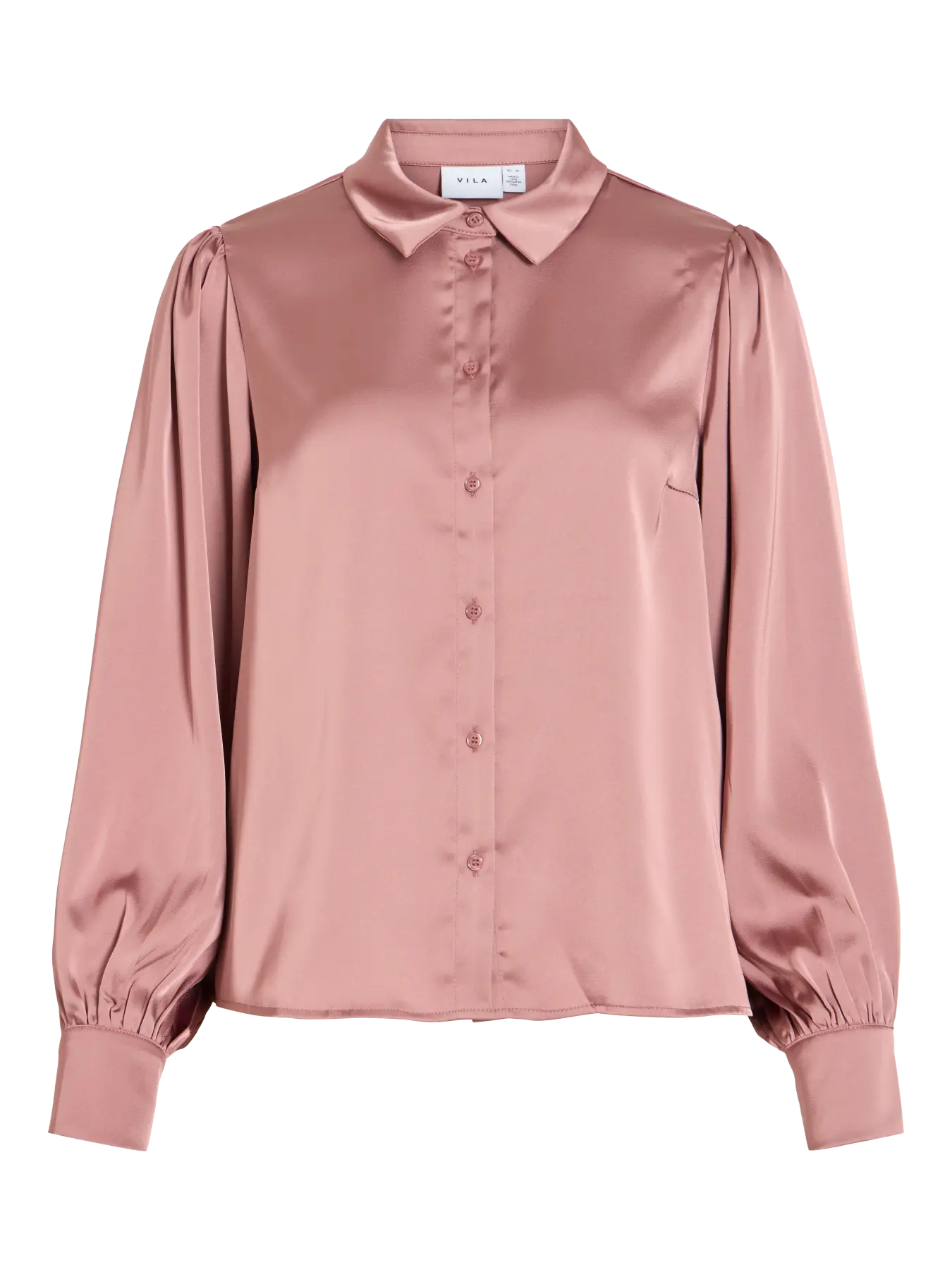 VIENNA RAVENNA L/S BALLOON SHIRT NOSTALGIA ROSE