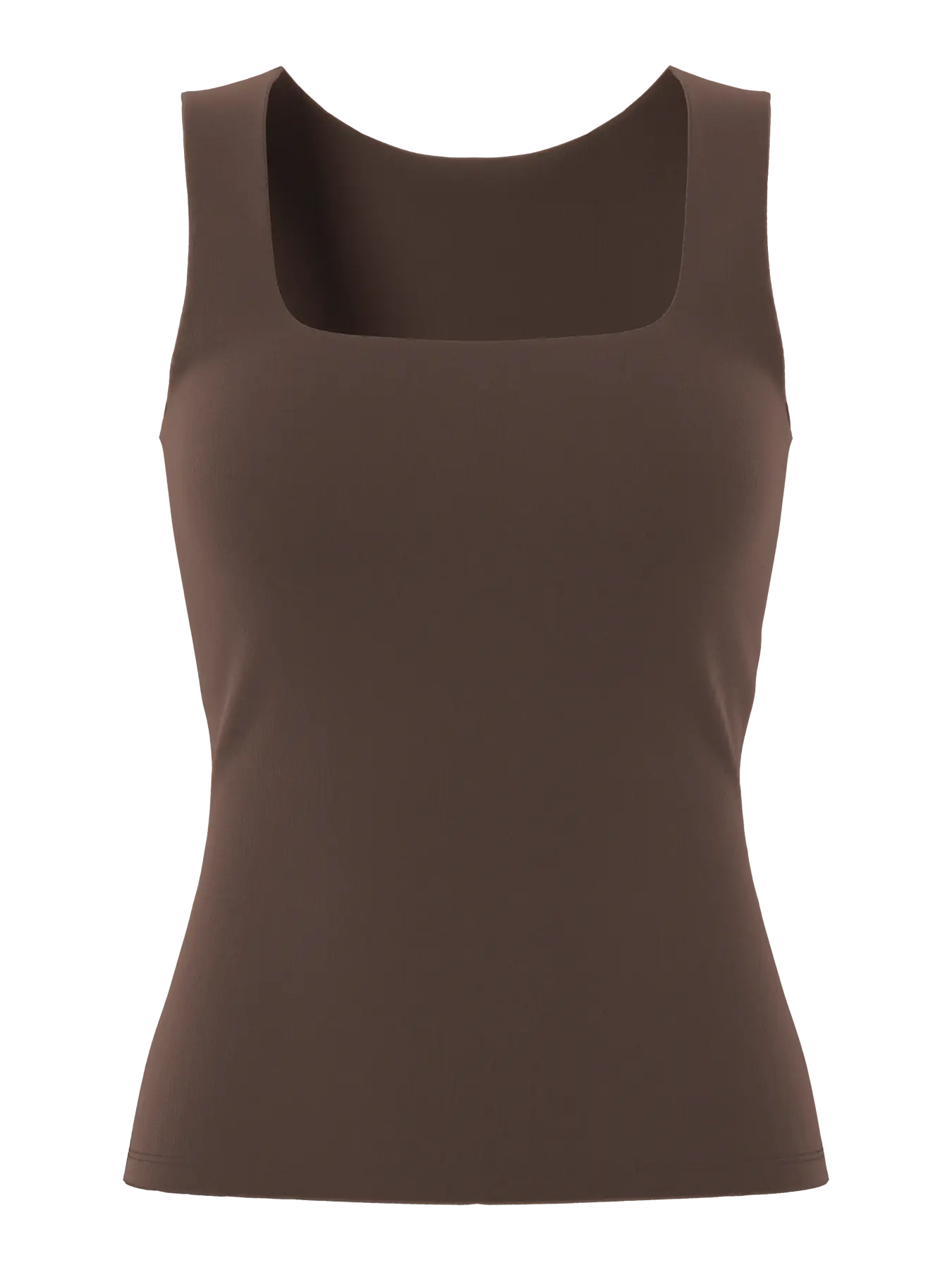 PCLULA SL REVERSIBLE TANKTOP- brown