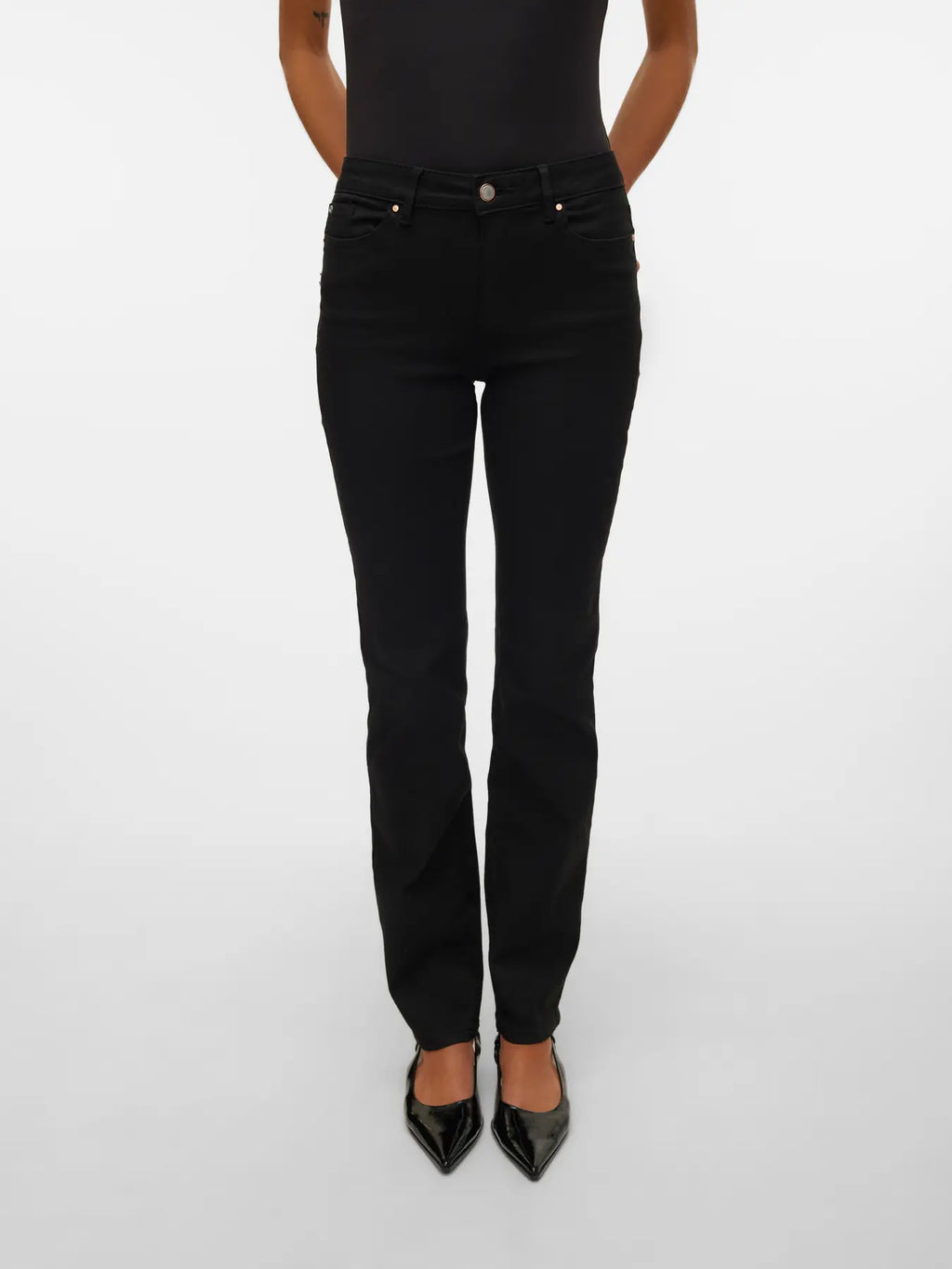 VMFLASH MR STRAIGHT JEANS LI140 GA