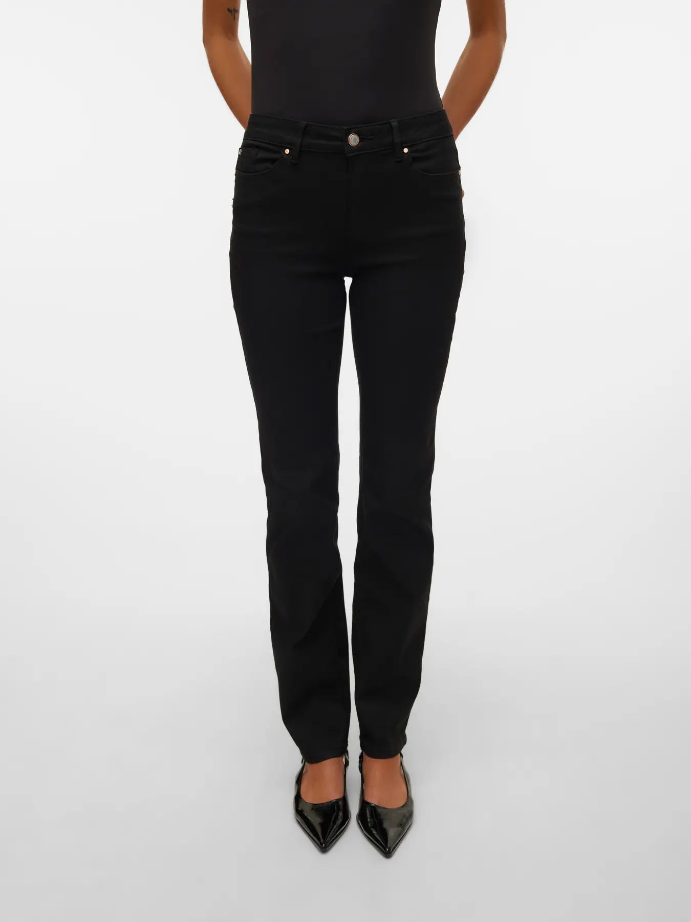 VMFLASH MR STRAIGHT JEANS LI140 GA