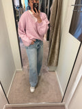 JDYDINEA L/S REVERSIBLE PULLOVER FRAGNANT LILAC