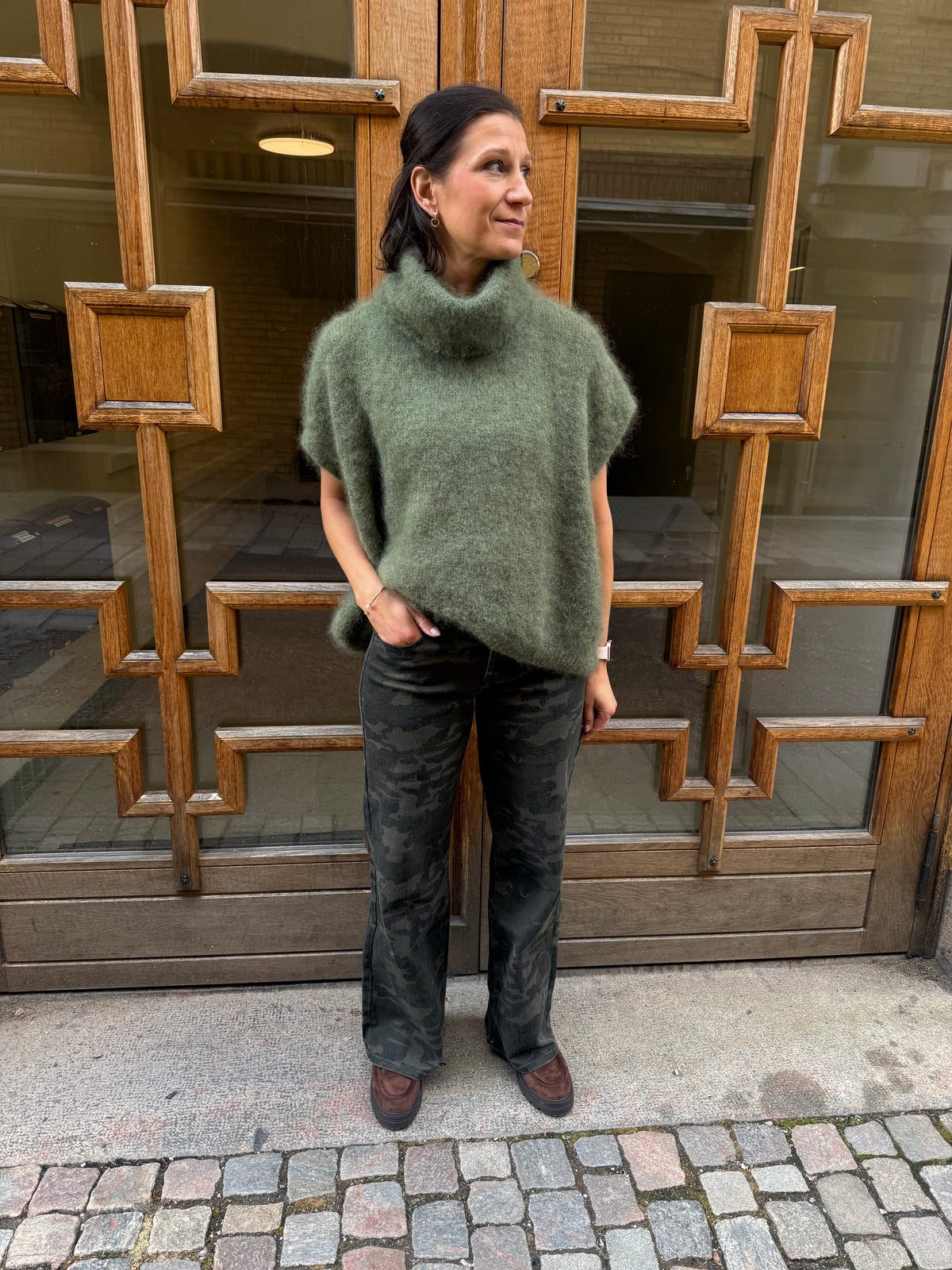 MOHAIR- 80% Kid Mohair Turtleneck Sweater