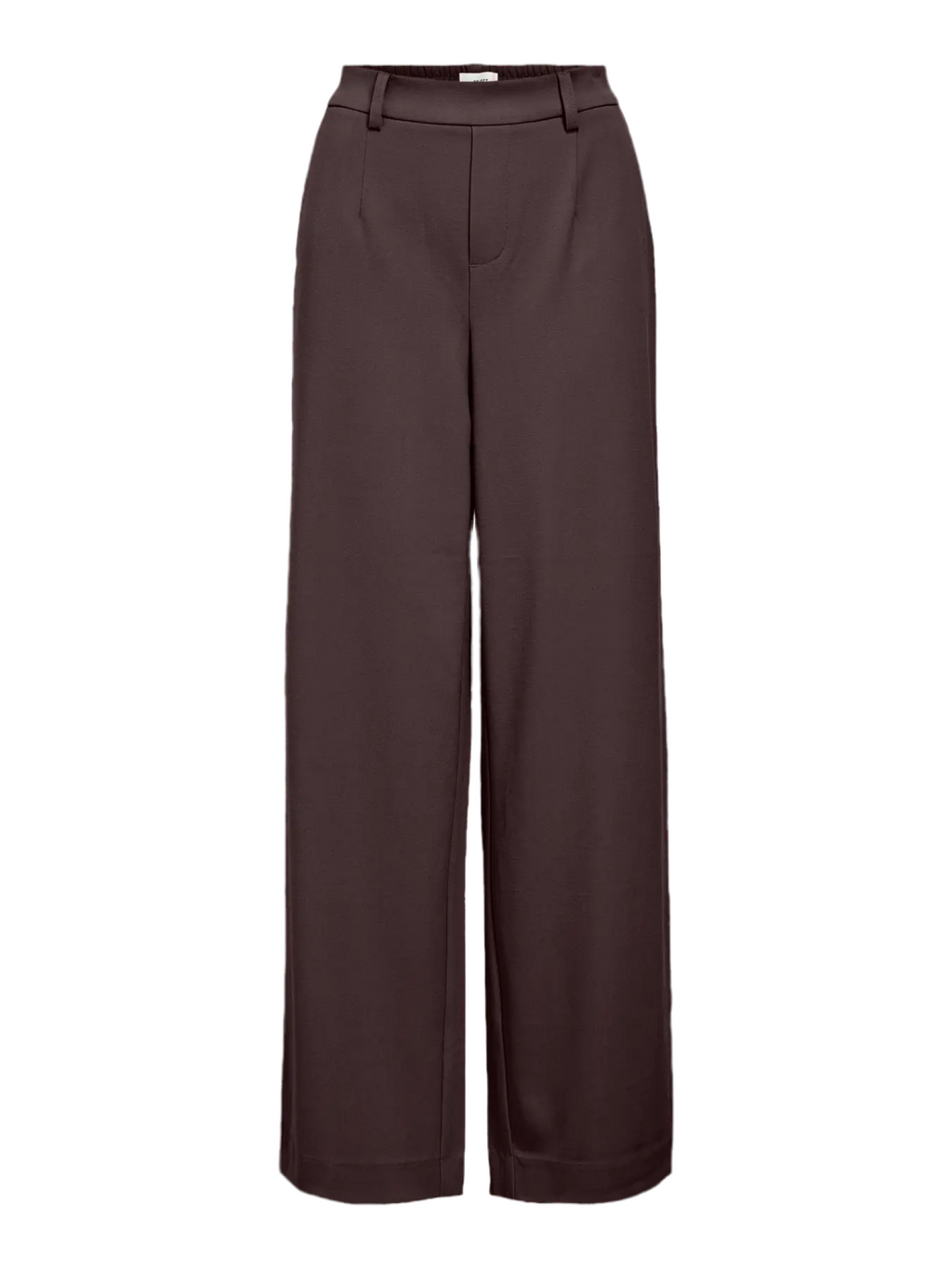 OBJLISA WIDE PANT SEAL BROWN