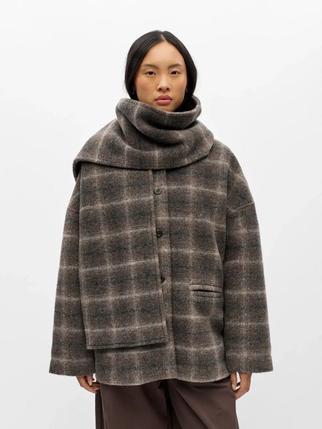 OBJMAISE L/S SCARF JACKET
