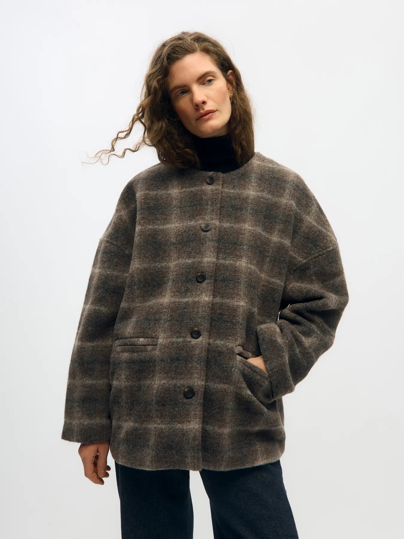 OBJMAISE L/S SCARF JACKET