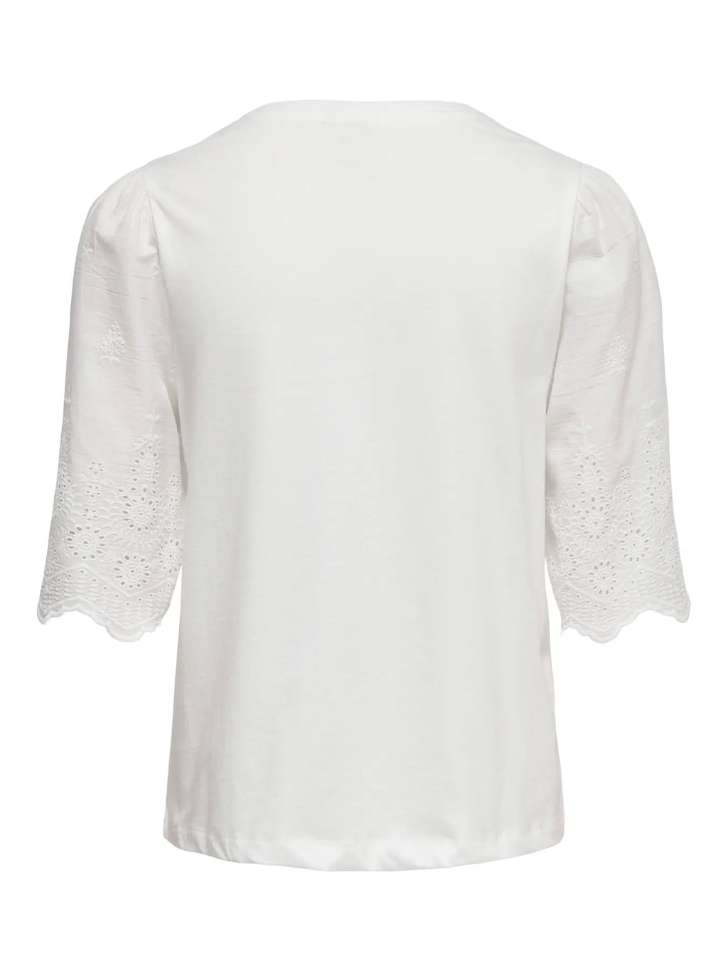 JDYLAIR LIFE S/S NEW MIX TOP WHITE WHITE