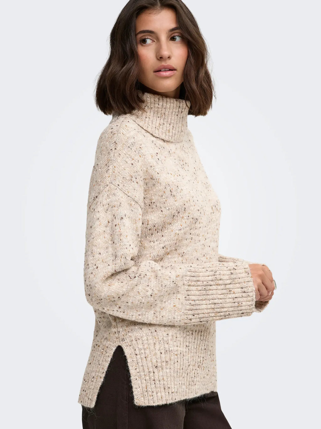 JDYSABINE L/S COWL NECK PULLOVER