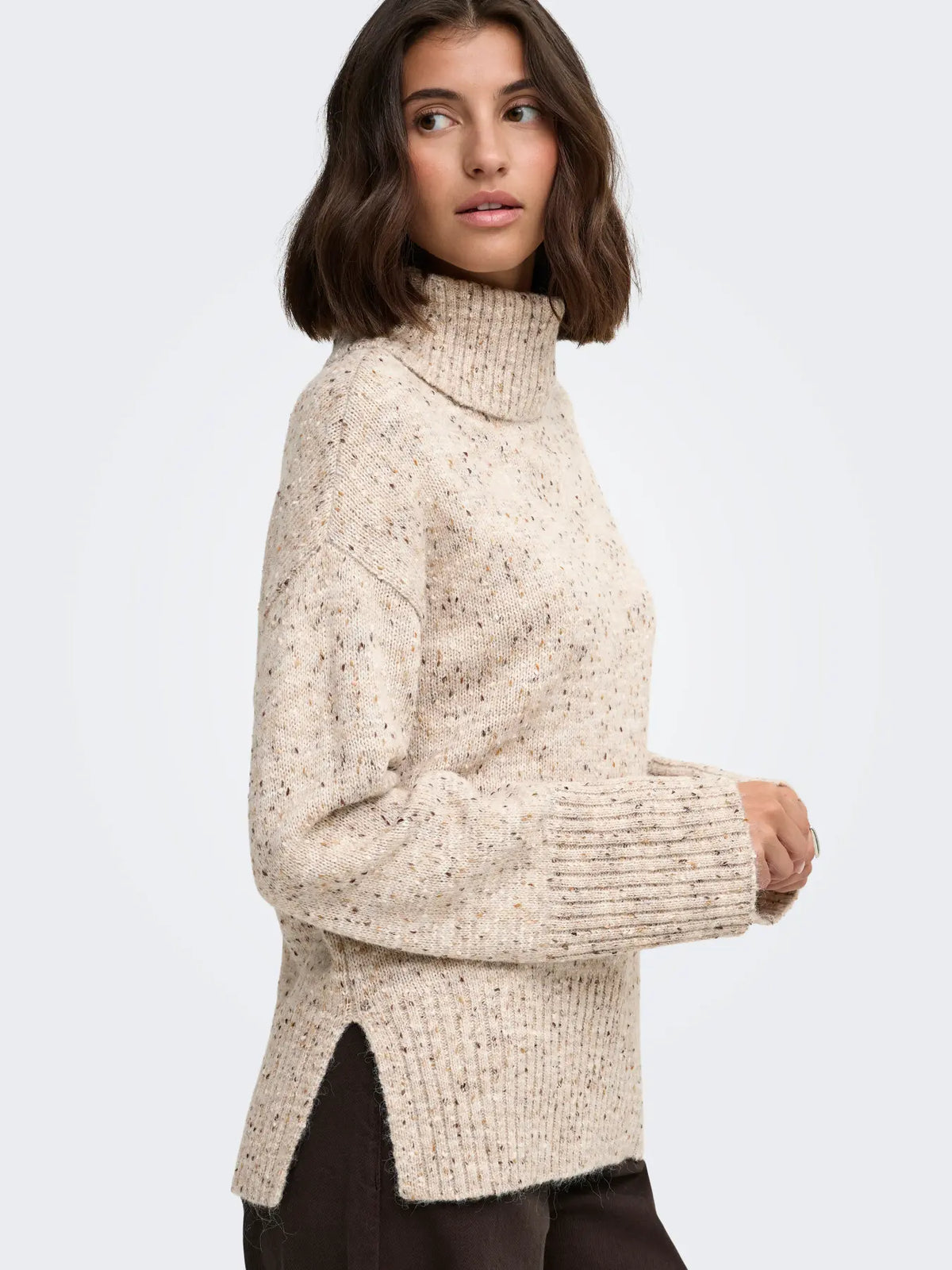 JDYSABINE L/S COWL NECK PULLOVER