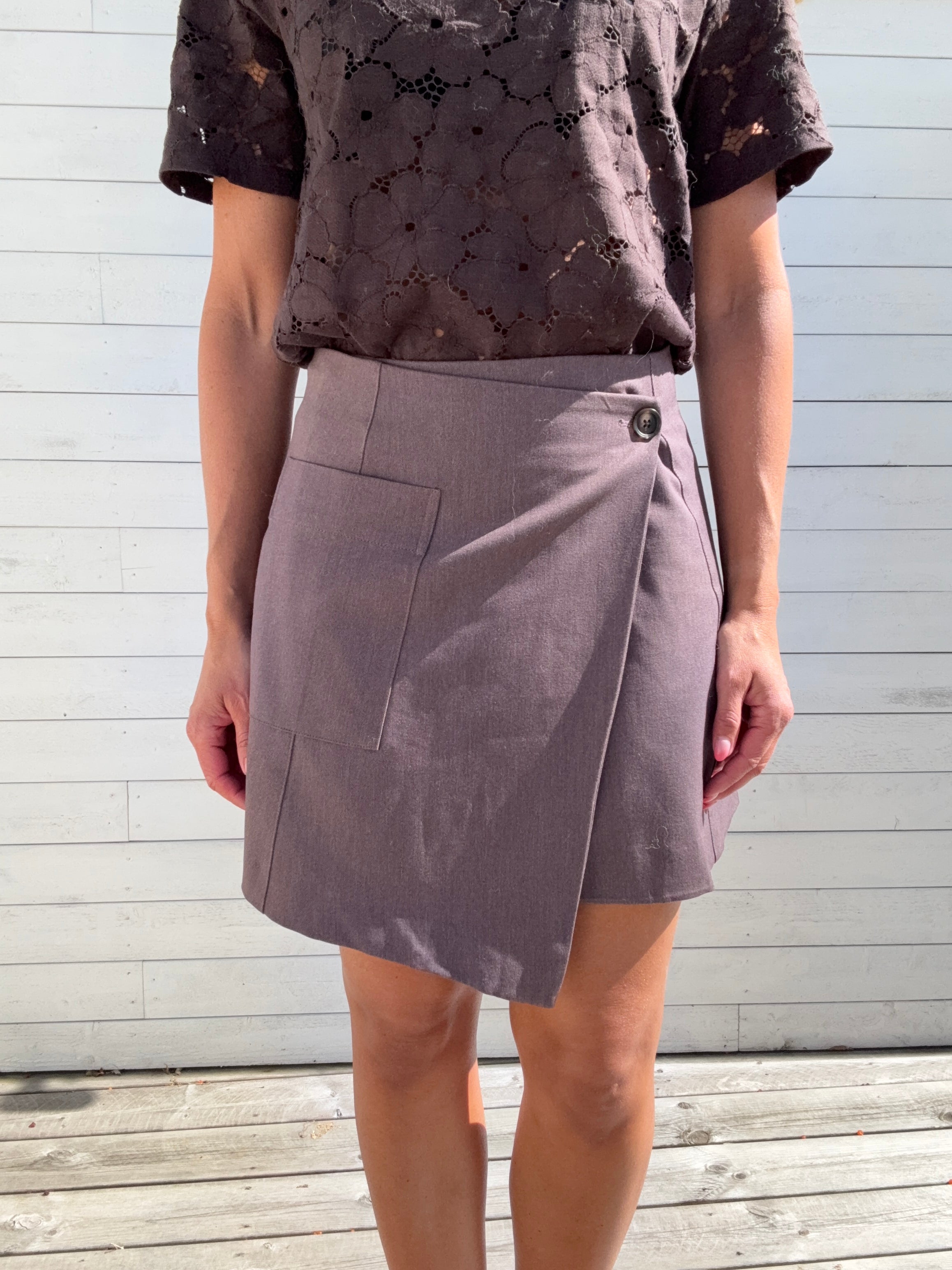 OBJLISA WRAP SKIRT