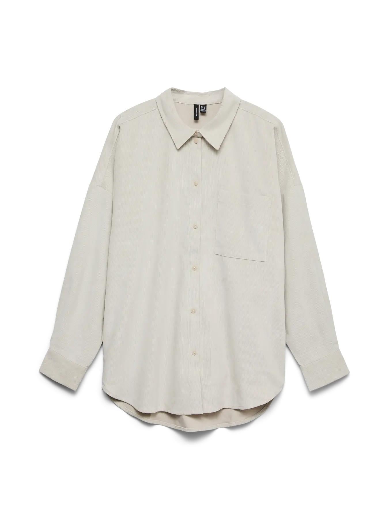 VMSANNE COURDEROY LS SHIRT PUMIC STONE