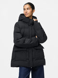 PCNORMA PUFFER JACKET BLACK
