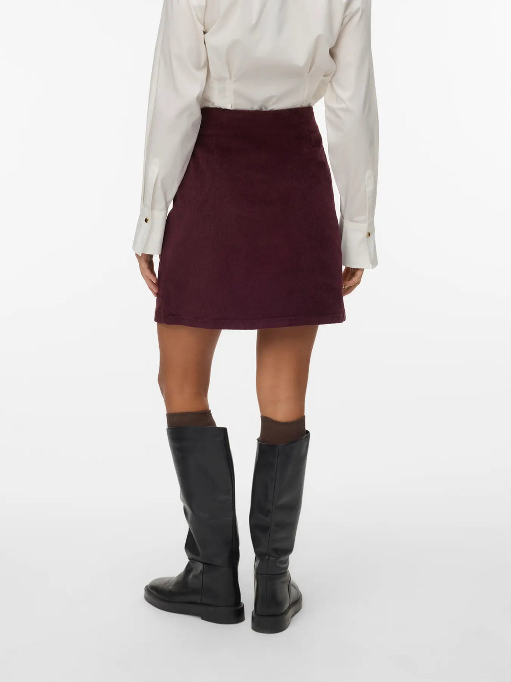 VMETTA SHORT CORD SKIRT- WINETASTING