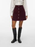 VMETTA SHORT CORD SKIRT- WINETASTING