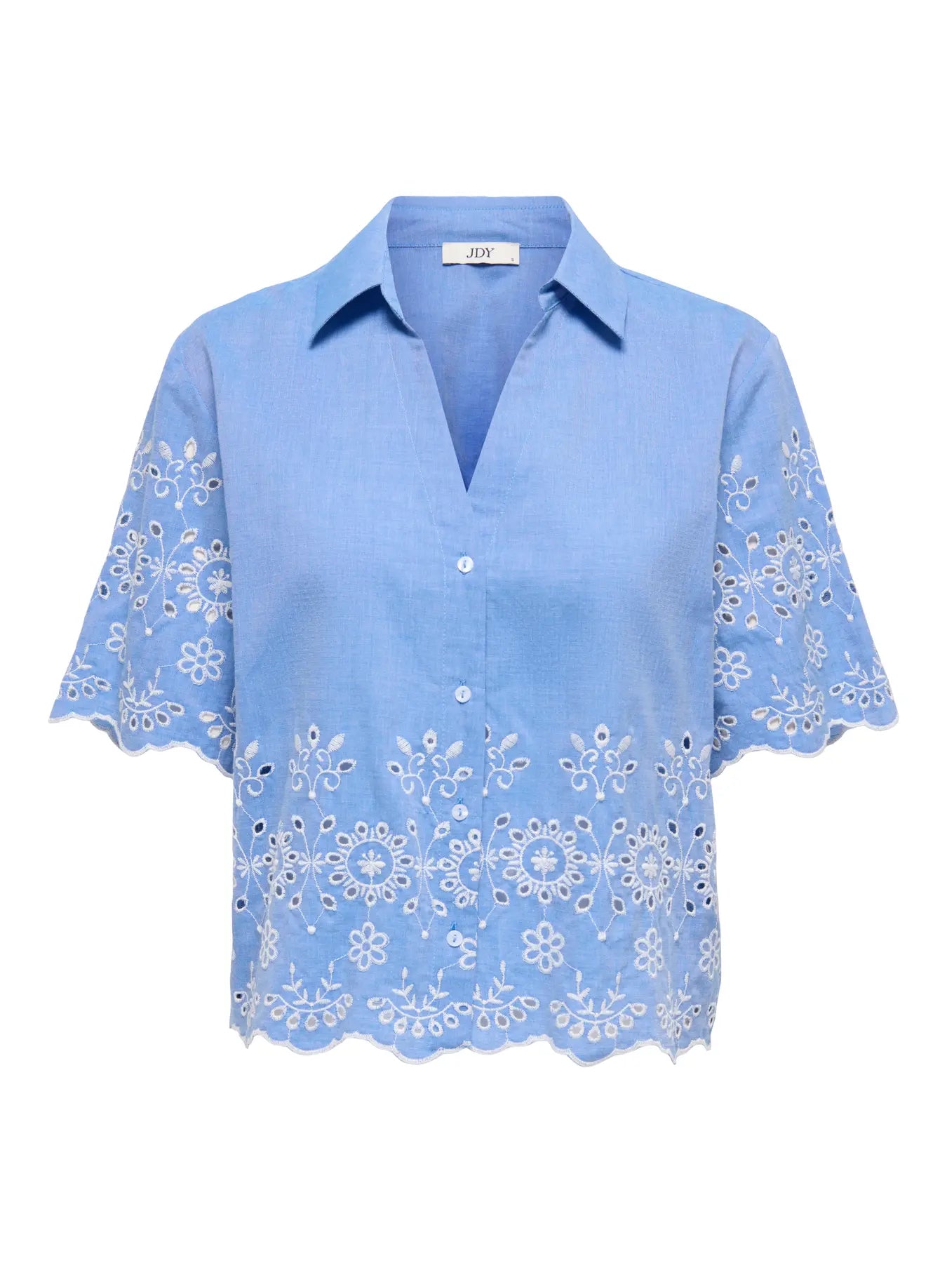 JDYMARINA 2/4 EMBROIDERY SHIRT