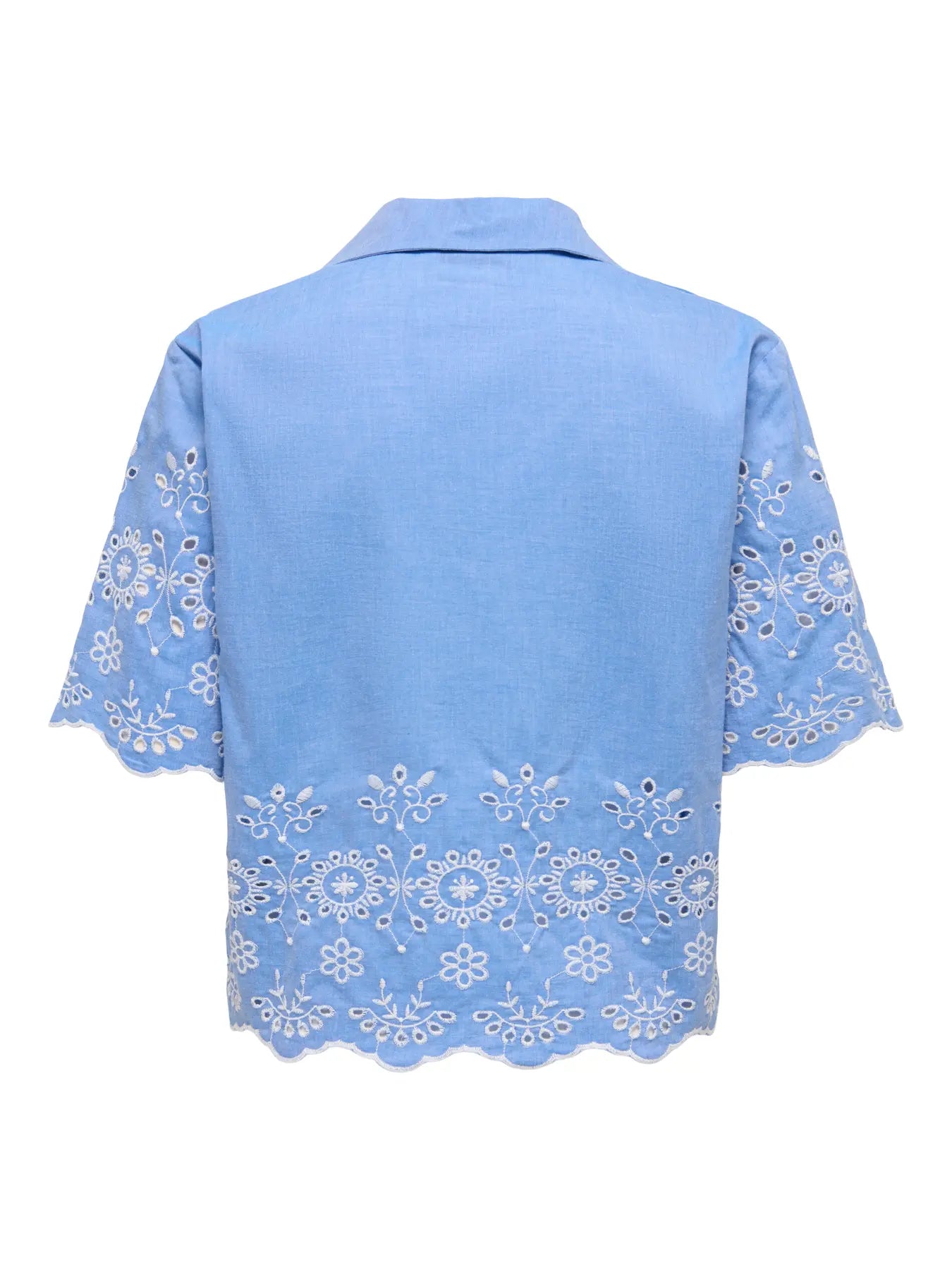JDYMARINA 2/4 EMBROIDERY SHIRT