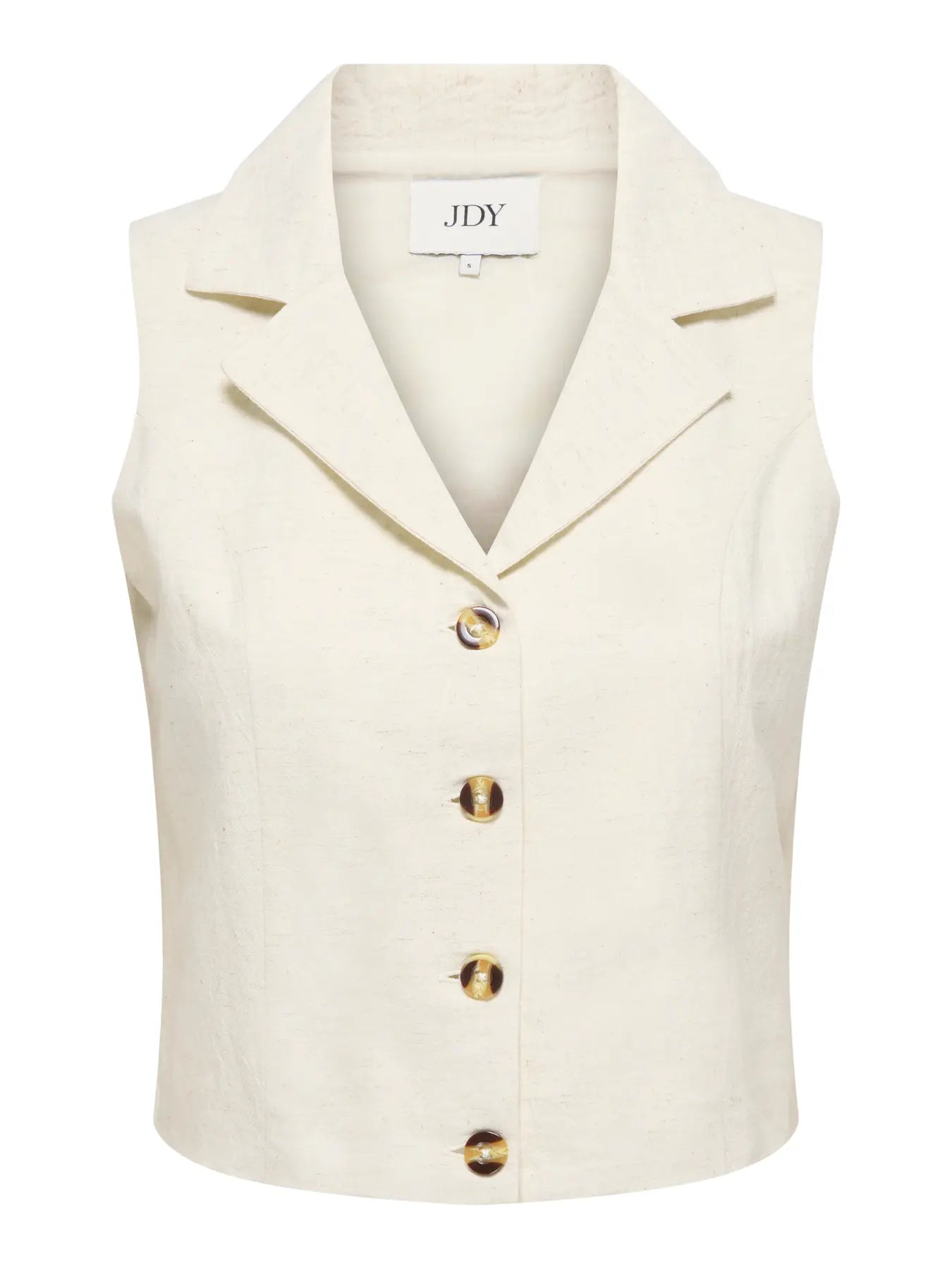 JDYMILAN LINEN S/L WAISTCOAT
