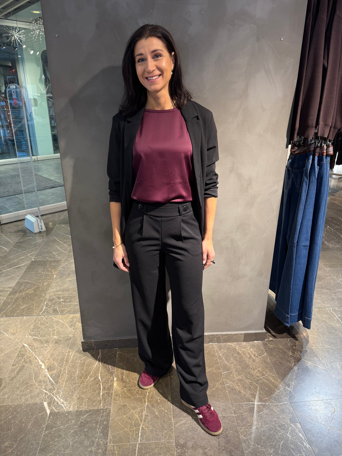 JDYGEGGO LIFE L/S BLAZER BLACK